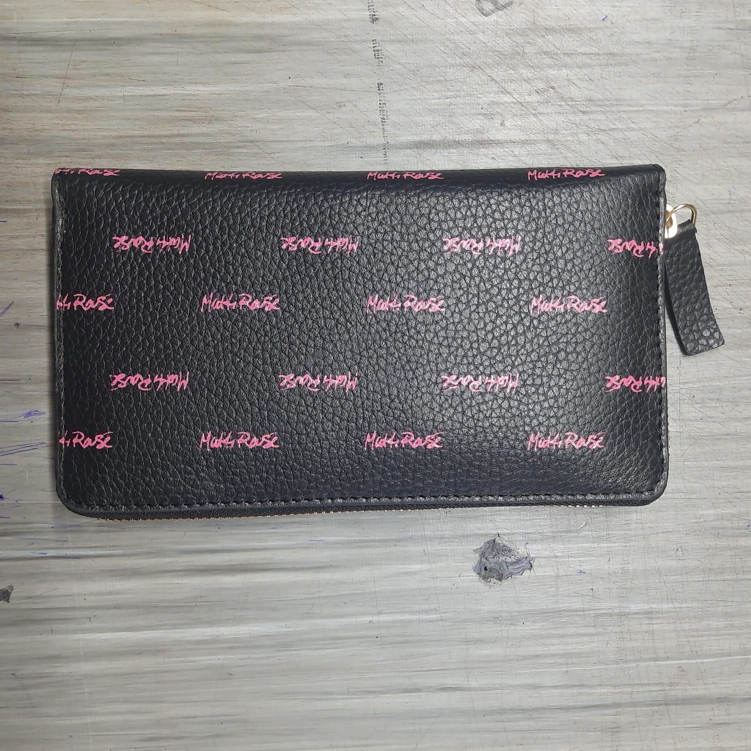 Women's Monogram Zipper Wallet