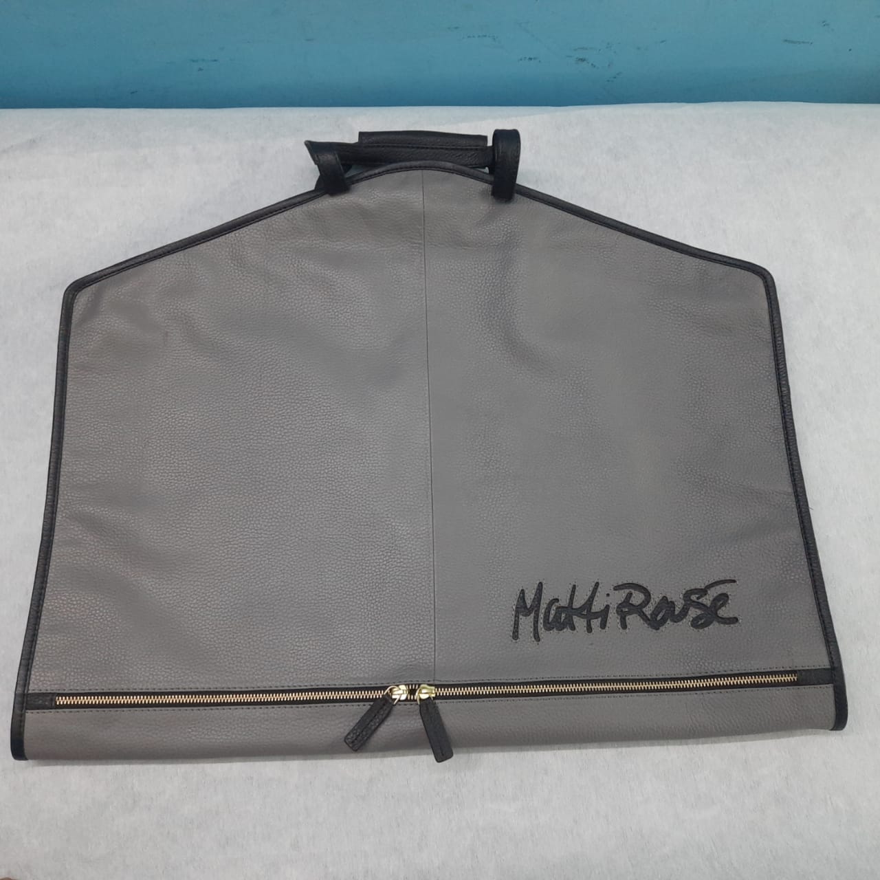 Leather Garment Bag