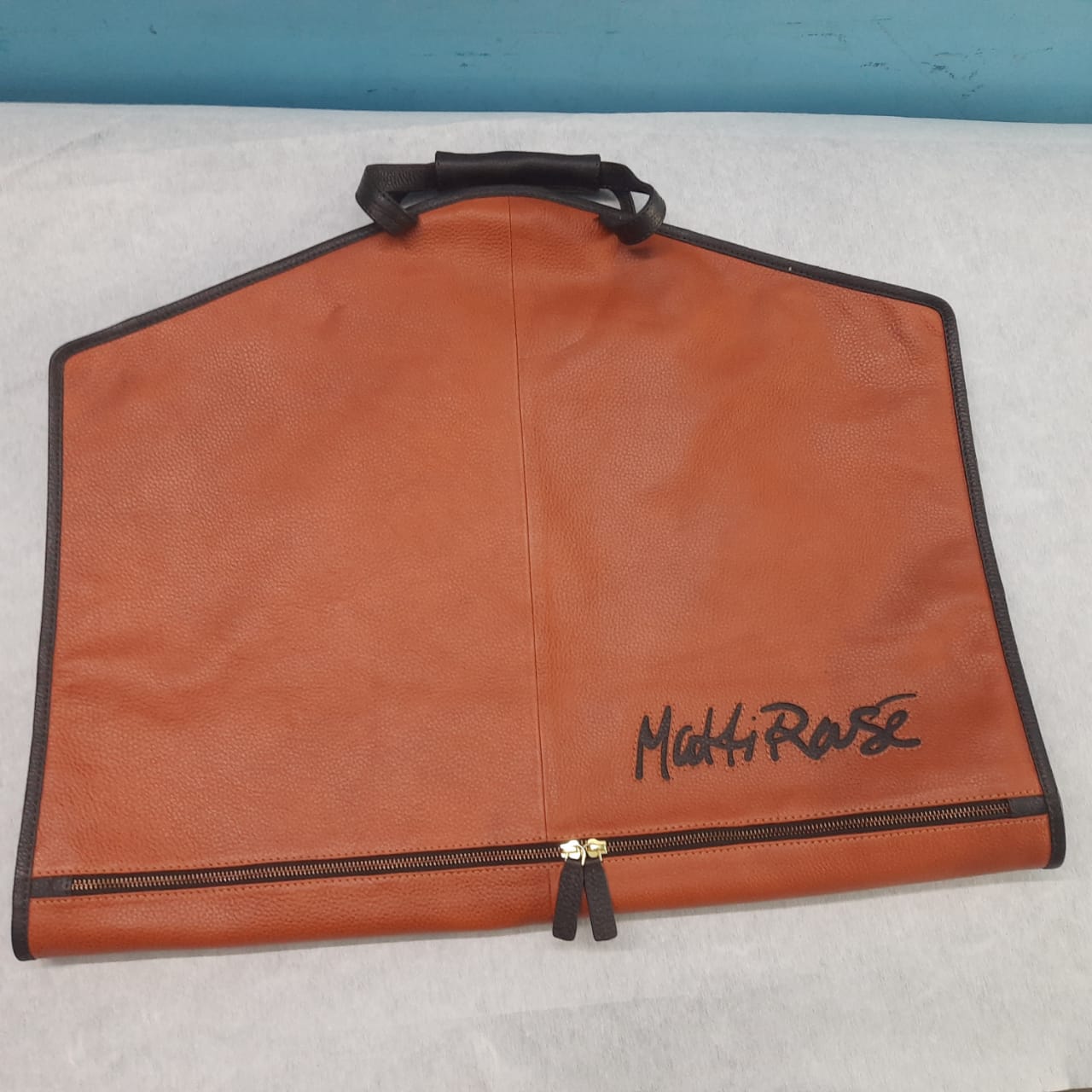 Leather Garment Bag