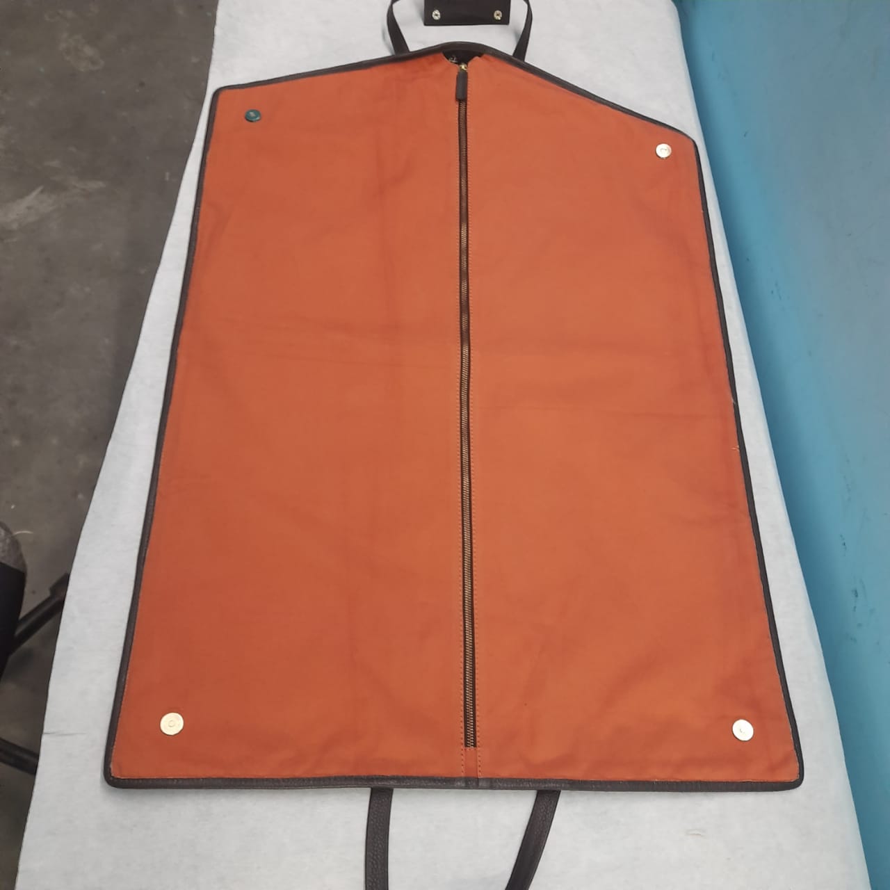 Leather Garment Bag