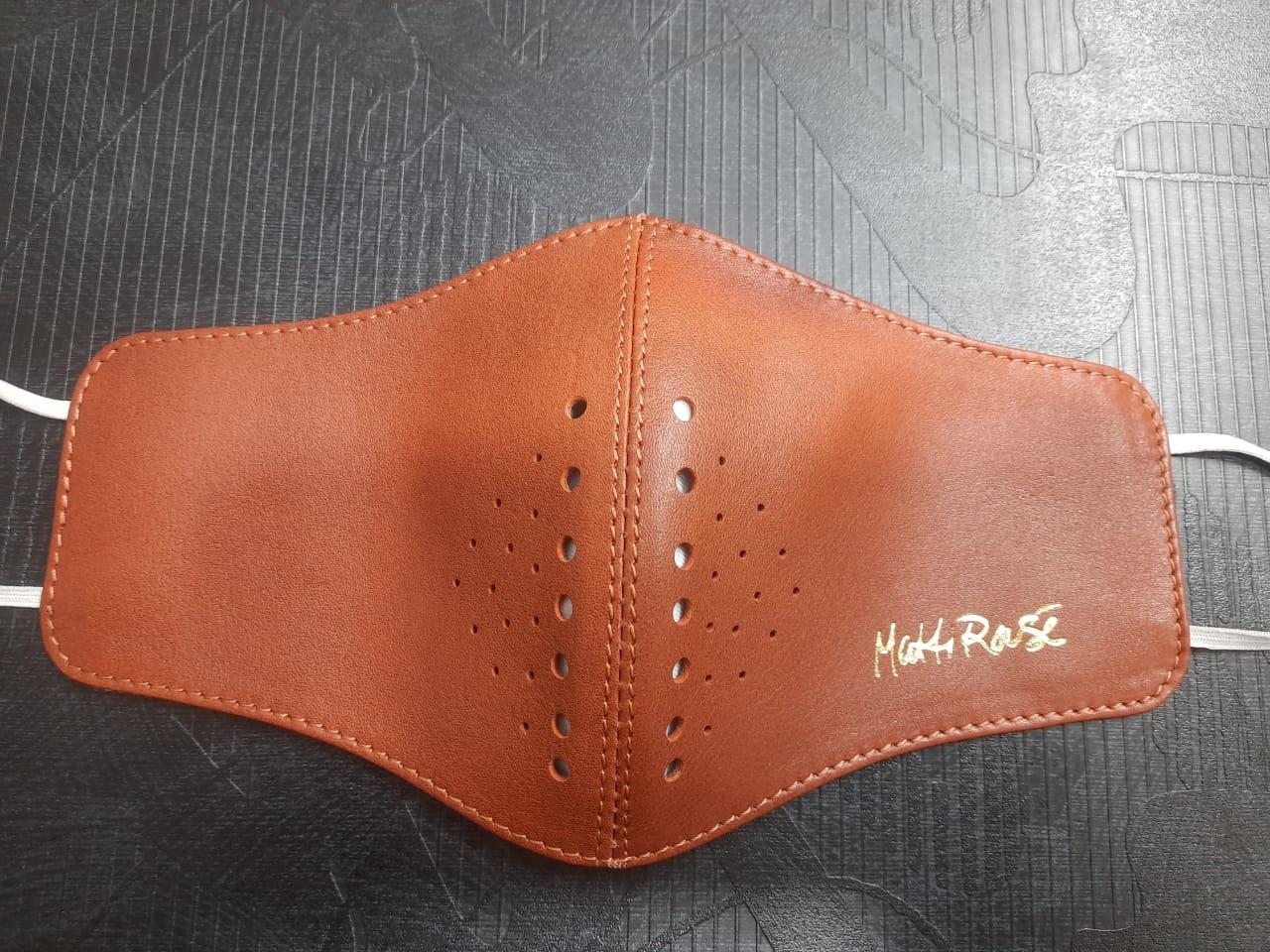 Matti Rouse Leather Face Mask