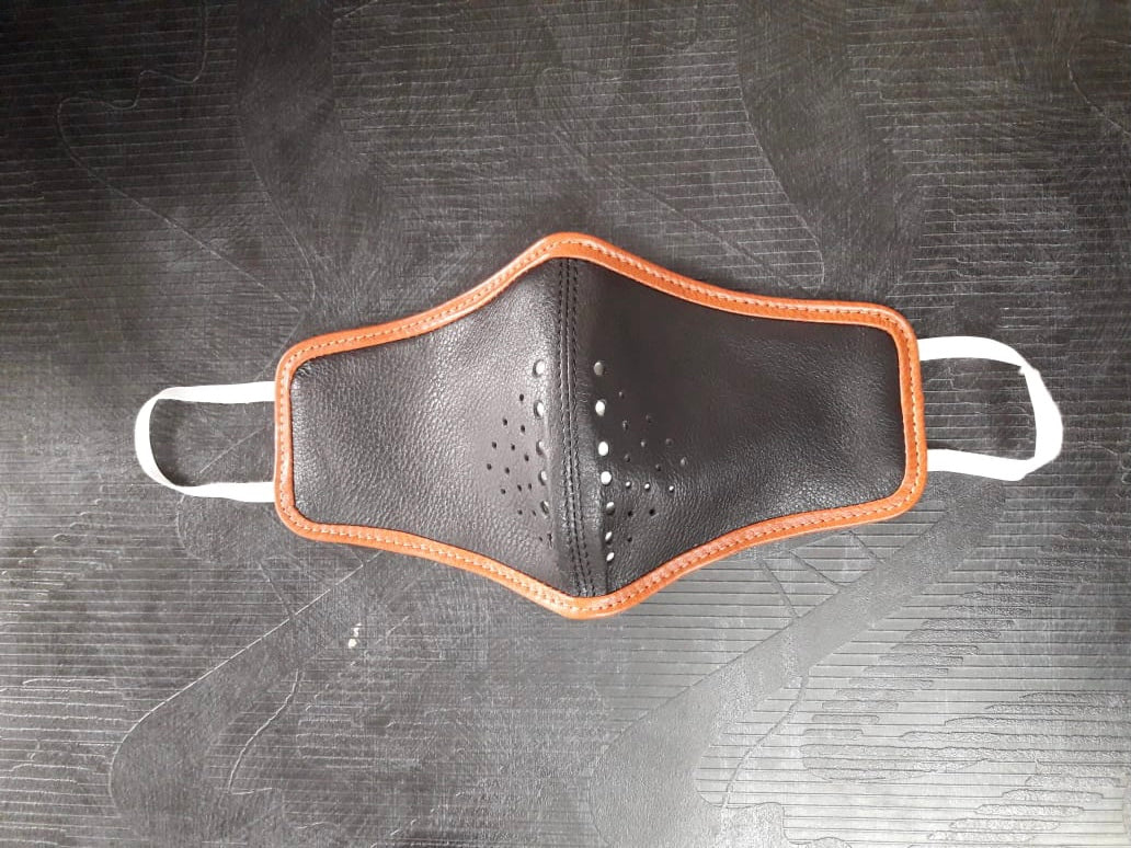 Matti Rouse Leather Face Mask